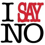 no, nope, saying no, rejection